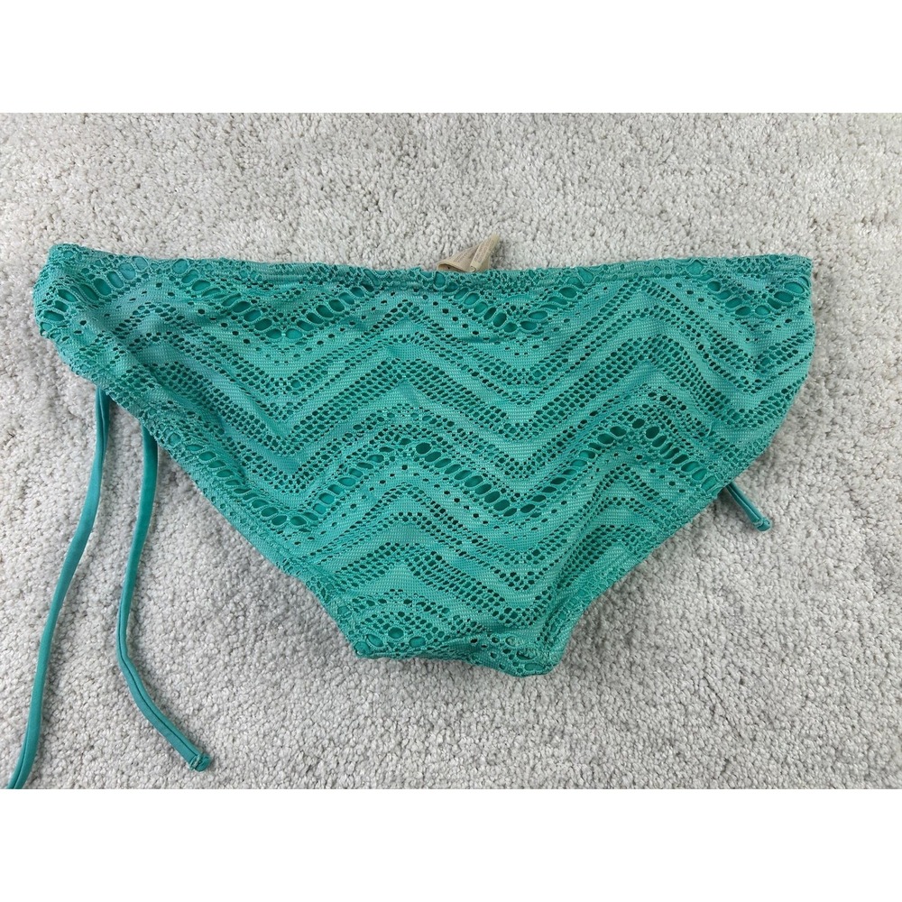 Op Bikini Bottom Womens Small Crochet Lace Side Tie Swimwear Beach Swimsuit‎
